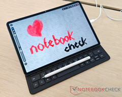 La MatePad 11,5 &quot;S admite el lápiz óptico M-Pencil 3 de Huawei y un accesorio de teclado opcional. (Fuente de la imagen: Notebookcheck)