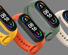 La Mi Band 7 debería lanzarse en varios colores, la Mi Band 6 en la imagen. (Fuente de la imagen: Xiaomi)