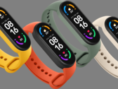 La Mi Band 7 debería lanzarse en varios colores, la Mi Band 6 en la imagen. (Fuente de la imagen: Xiaomi)