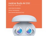 Un teaser de los Buds Air 2 Neo. (Fuente: Realme)
