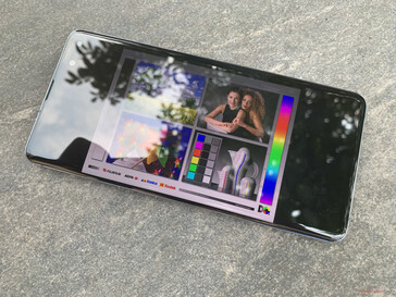 Uso del Galaxy S10 5G en exteriores a la sombra