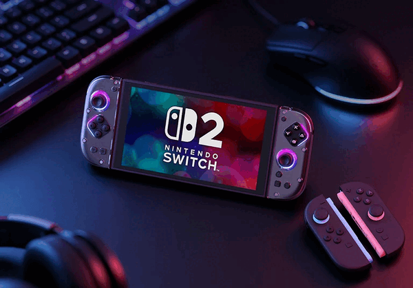 Los Joy-Con 2 de Abxylute cuentan con luces RGB.