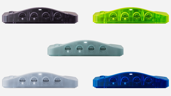 El prototipo Analogue 3D Ediciones Limitadas en colores Atomic Purple, Extreme Green, Ghost, Glacier y Ocean.