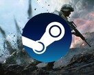 Banner de Battlefield 2042 mostrado con el logotipo de Steam (Fuente de la imagen: Steam con ediciones)