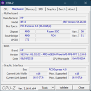 Placa base CPU-Z