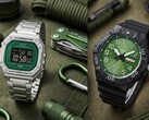 Serie Casio Green Face