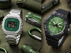 Serie Casio Green Face