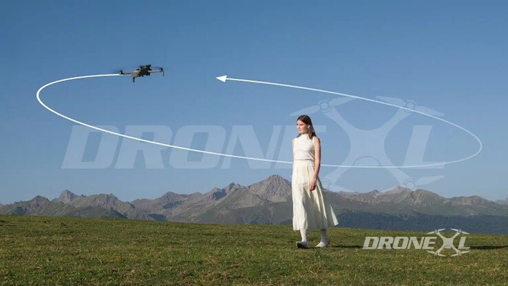 Se dice que DJI ha mejorado su tecnología ActiveTrack de 360° para el Mini 5 Pro. (Fuente de la imagen: vía DroneXL)