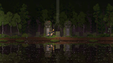 En la imagen: una captura de pantalla de una partida de Kingdom Two Crowns.