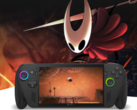 Arte promocional mostrando la Xbox ROG Ally X ejecutando Hollow Knight: Silksong (fuente de la imagen: Xbox)