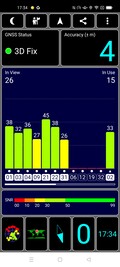 Prueba de GPS en exteriores