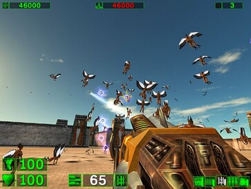 En la imagen: una captura de pantalla del juego «Serious Sam Classic: The First Encounter».