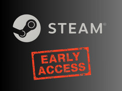 Banner mostrando el logotipo de Steam con el sello de acceso anticipado (Fuente de la imagen: Steam con ediciones)