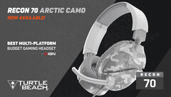 Los nuevos auriculares Arctic Camo. (Fuente: Turtle Beach)