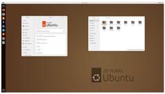 Tema de escritorio de aniversario de Ubuntu 24.10 