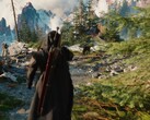 Demostración técnica de Witcher 4 ejecutándose en la PS5 base con trazado de rayos a 60 FPS. (Fuente de la imagen: Unreal Engine en YouTube, captura de pantalla)