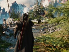 Demostración técnica de Witcher 4 ejecutándose en la PS5 base con trazado de rayos a 60 FPS. (Fuente de la imagen: Unreal Engine en YouTube, captura de pantalla)