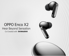 Los auriculares Enco X2 TWS. (Fuente: OPPO)