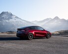 El nuevo Model Y rojo cereza de medianoche (imagen: Tesla)