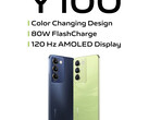 Vivo ha vuelto a su diseño de cambio de color con el lanzamiento del Y100 4G. (Fuente de la imagen: Vivo)