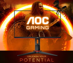 El Q24G2A/BK es el último monitor para juegos de la marca AGON de AOC. (Fuente de la imagen: AOC)