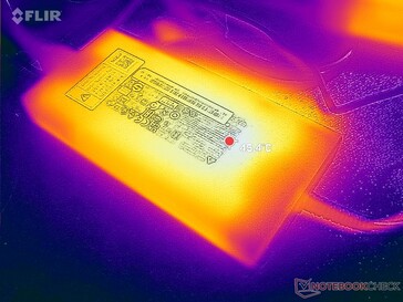 El adaptador de CA puede alcanzar más de 45 C cuando se juega durante mucho tiempo