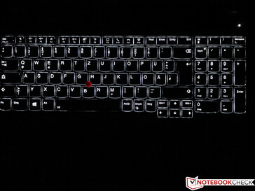 Iluminación del teclado