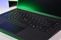El teclado del Lenovo ThinkPad P14s Gen 6 Intel (fuente de la imagen: Benjamin Herzig)