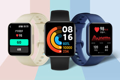 El Redmi Watch 2 estará disponible en tres colores. (Fuente de la imagen: Xiaomi)