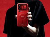 Xiaomi 18 Pro Max en versión limitada roja transparente