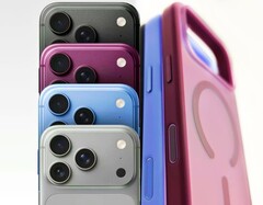 Carcasas filtradas del iPhone 18 Pro (derecha).