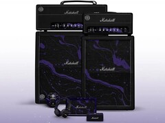 El amplificador, el altavoz portátil y los auriculares de Marshall han renovado su diseño en morado y negro, con detalles en plata.