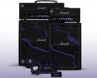 El amplificador, el altavoz portátil y los auriculares de Marshall han renovado su diseño en morado y negro, con detalles en plata.