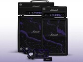 El amplificador, el altavoz portátil y los auriculares de Marshall han renovado su diseño en morado y negro, con detalles en plata.