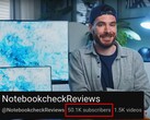 El canal de YouTube de Notebookcheck ha superado recientemente la barrera de los 50.000 suscriptores. (Fuente de la imagen: NotebookcheckReviews en YouTube)