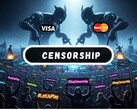 Una imagen ilustrativa de la situación con la reciente censura (Fuente de la imagen: Logos-world y Vecteezy; editado)