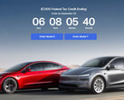Tesla cuenta los días para el final del crédito fiscal mientras California rechaza compensar la subvención federal