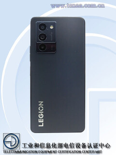 El Legion Y700 tiene oficialmente un smartphone a juego. (Fuente: TENAA)
