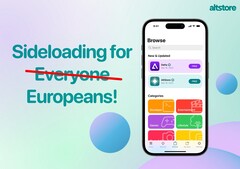 AltStore ha sido una de las mejores y más seguras formas de hacer sideload en iOS, pero ¿podrán finalmente volverse legales? (Fuente: AltStore)