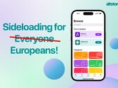 AltStore ha sido una de las mejores y más seguras formas de hacer sideload en iOS, pero ¿podrán finalmente volverse legales? (Fuente: AltStore)