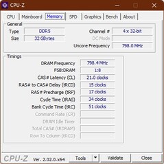 Memoria CPU-Z