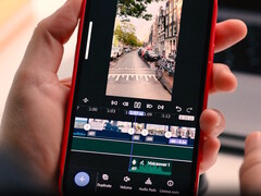 Adobe Premiere para teléfonos viene con una interfaz táctil optimizada para la edición de vídeo. (Fuente de la imagen: Adobe)