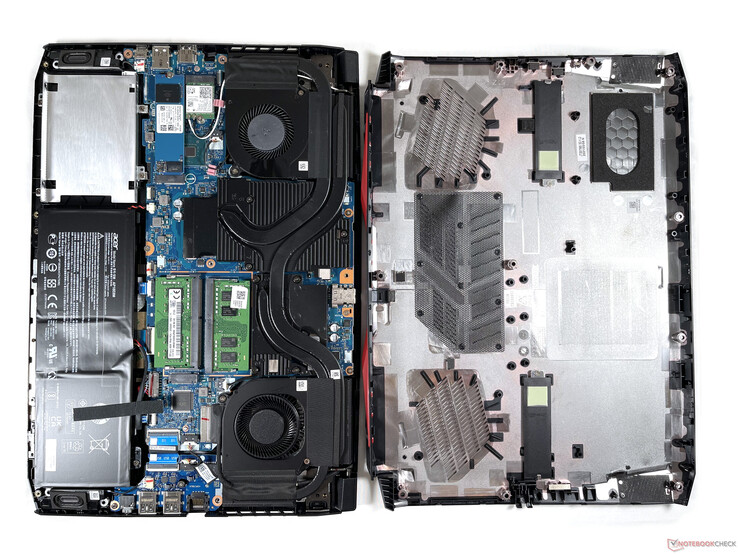 Acer Nitro 5 AN515-55 - Componentes internos