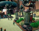 Mars Attracts: interfaz en modo «sandbox» que muestra las funciones de gestión del parque.