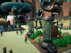 Mars Attracts: interfaz en modo «sandbox» que muestra las funciones de gestión del parque.