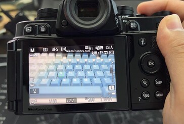 Para ser una cámara de fotograma completo, la Nikon Zf parece bastante compacta. (Fuente de la imagen: Nikon Rumors)