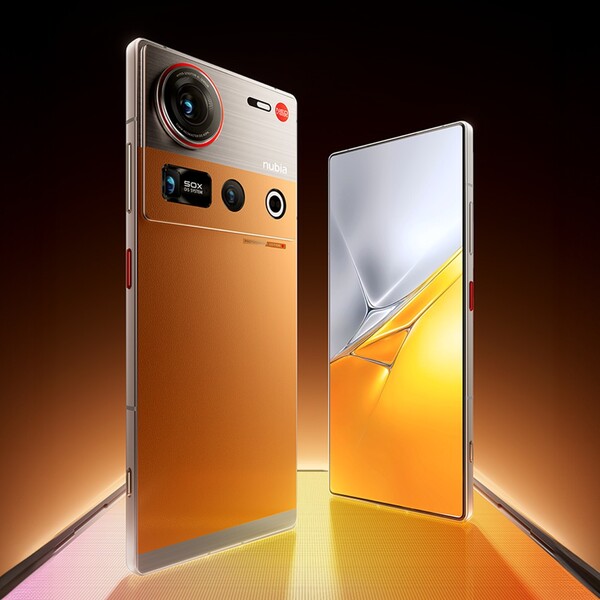 El Nubia Z70S Ultra en marrón antiguo. (Fuente de la imagen: Nubia)