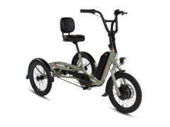 El triciclo eléctrico RadTrike 1 puede soportar cargas de hasta 188 kg. (Fuente de la imagen: Rad Power Bikes)