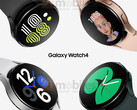 El Galaxy Watch 4 estará disponible en varias carcasas y tamaños. (Fuente de la imagen: 91Mobiles)