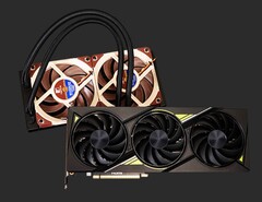 Sycom equipa la GeForce RTX 5080 con refrigeración por agua AIO y ventiladores Noctua (Fuente de la imagen: Sycom)